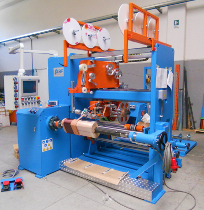 Bffpc1000 - round + flat wire winding machine