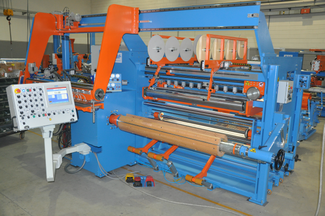 Bfl 1500 foil winding machine